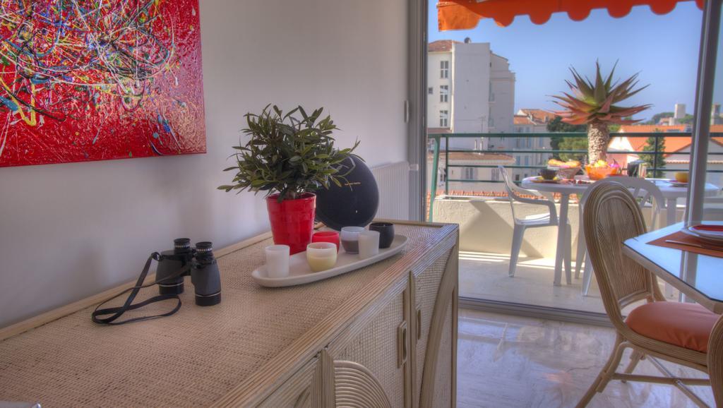 Beau 2 Pieces 3 Etoiles Vue Mer Et Montagnes Garage Prive Cannes Exterior photo